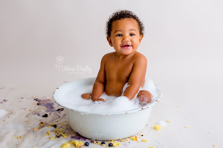 baby boy cake smash photography