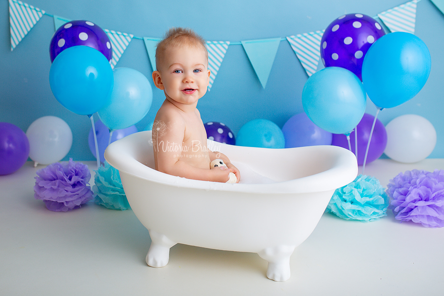 mini roll top bath photography prop cake smash photographer