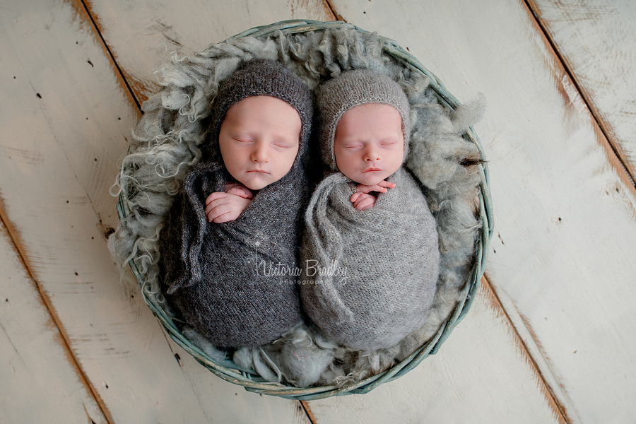 newborn baby twin boys