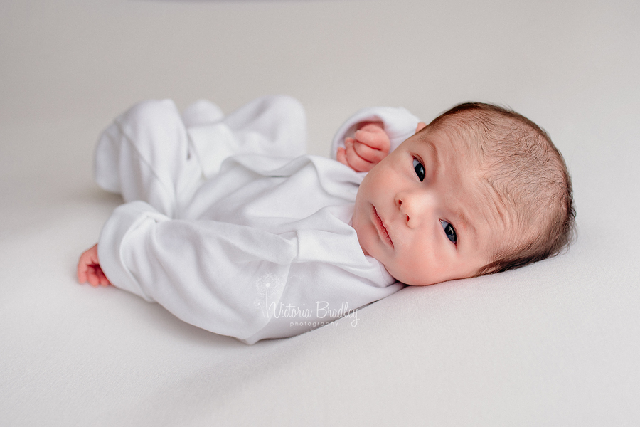 newborn baby photography awake baby