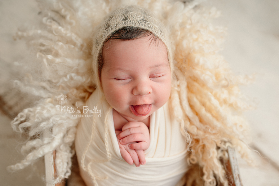 baby in yellow 