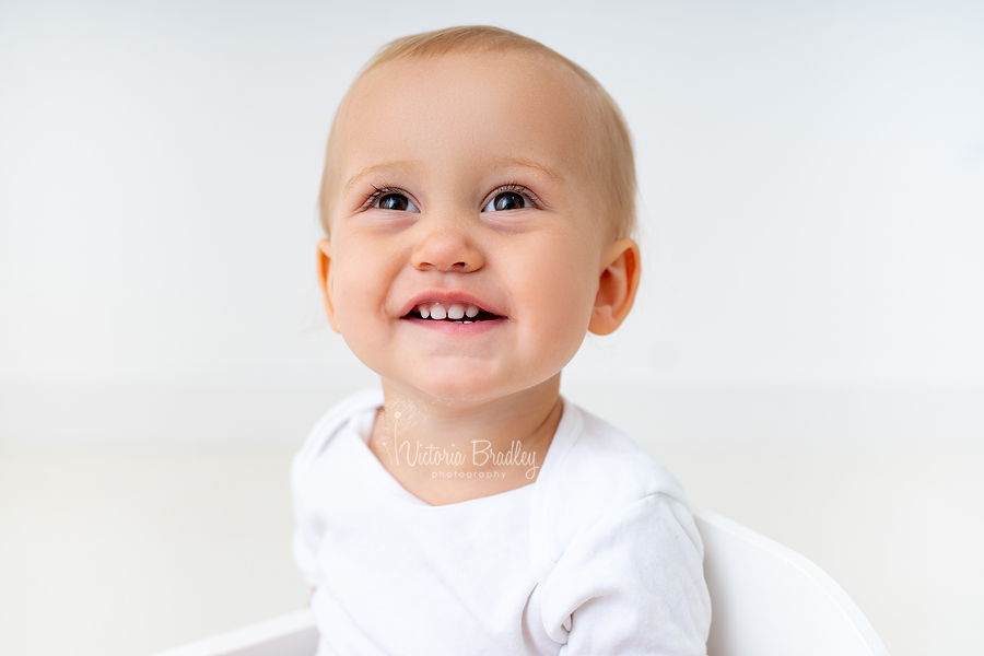 smiling toddler