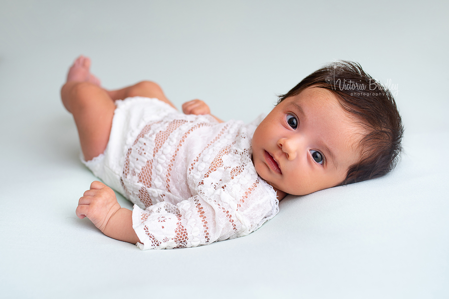 awake newborn photography