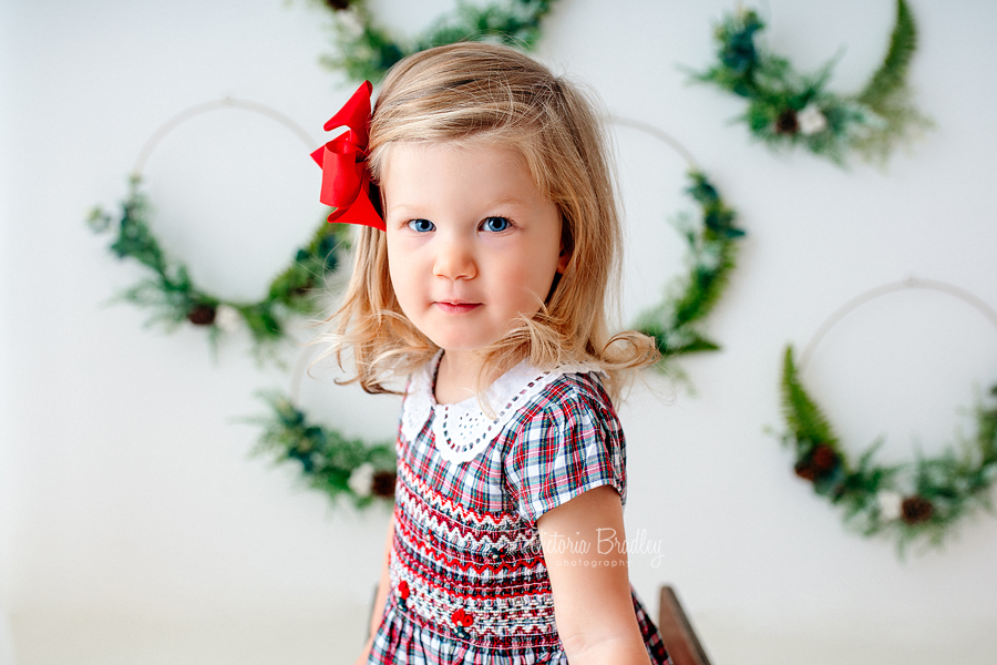 foliage hoops back drop toddler photograph