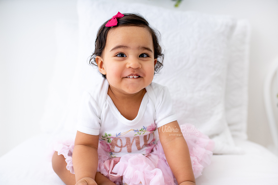 baby girl twins cake smash