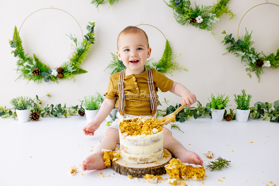 woodland cake smash