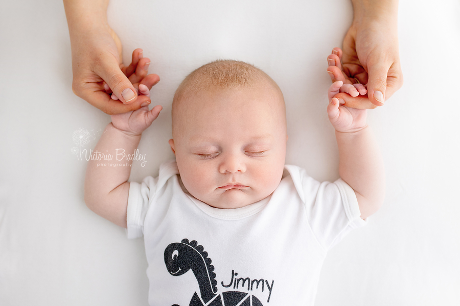 older newborn asleep photography