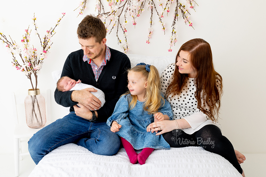 newborn family session