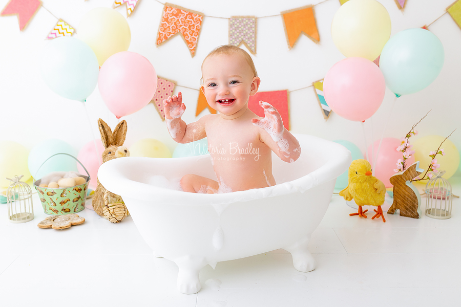 happy baby cake smash bath tub