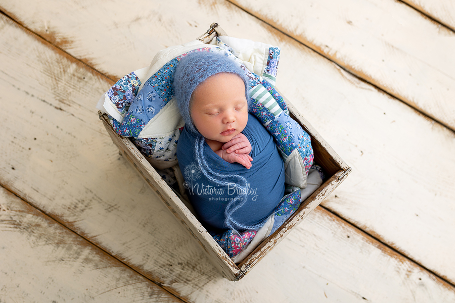 baby wrapped mini session