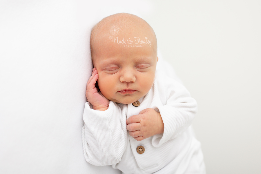 sleepy newborn