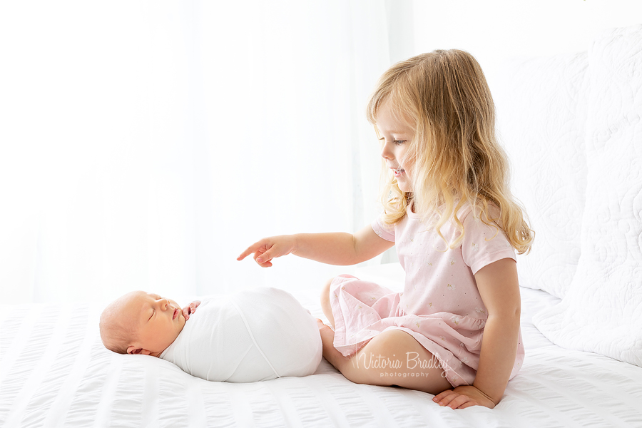 Sibling Newborn Photography