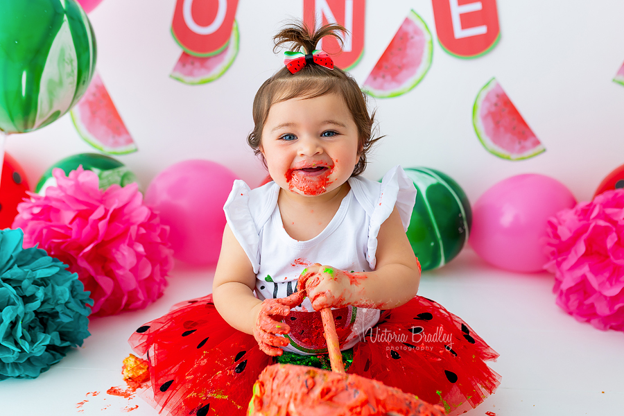 watermelon cake smash