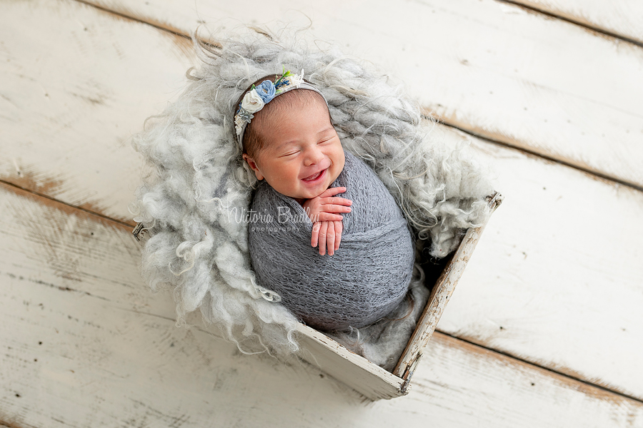 sleepy newborn photography